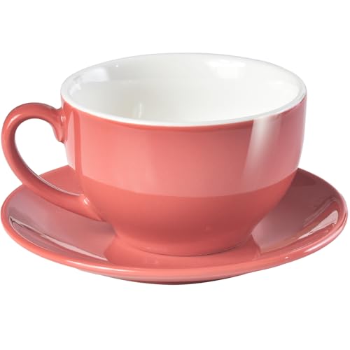 Porcelain Coffee Cup with Saucer 220ml (9.99 Count)