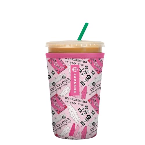 JavaSok Iced Coffee & Cold Soda Insulated Neoprene Cup Sleeve