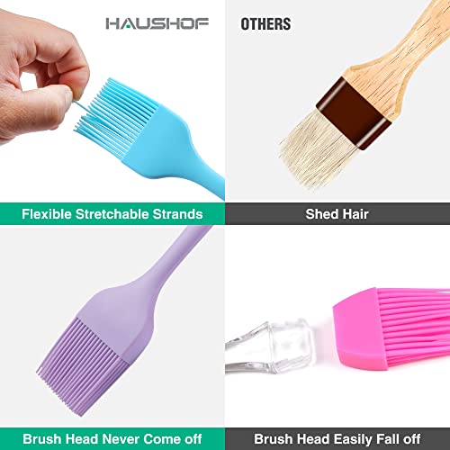 Silicone Basting Pastry Brush (5 Count)