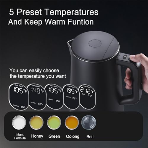 1.5L Electric Kettle Temperature Control