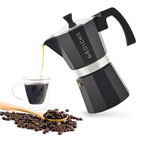 Milano Stovetop Espresso Maker Moka Pot 6 espresso Cup
