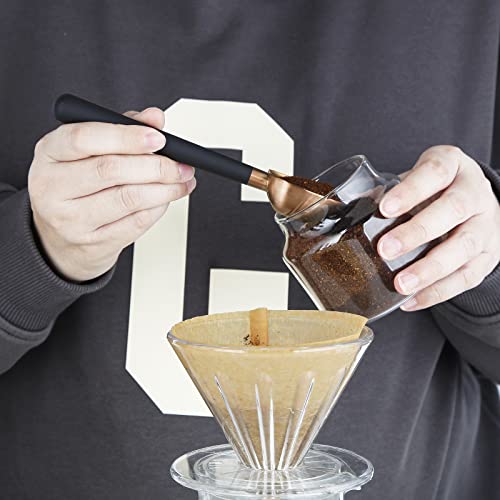 Stainless Steel Long Hollow Handle Coffee Scoop