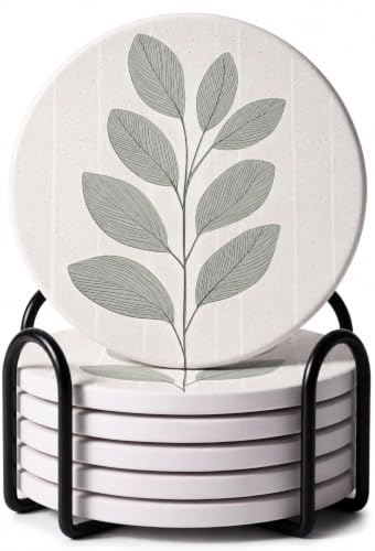 Ceramic Coasters Set of 6 or 4