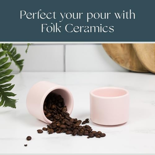 Leonard Ceramic Espresso Cups (2 Count)