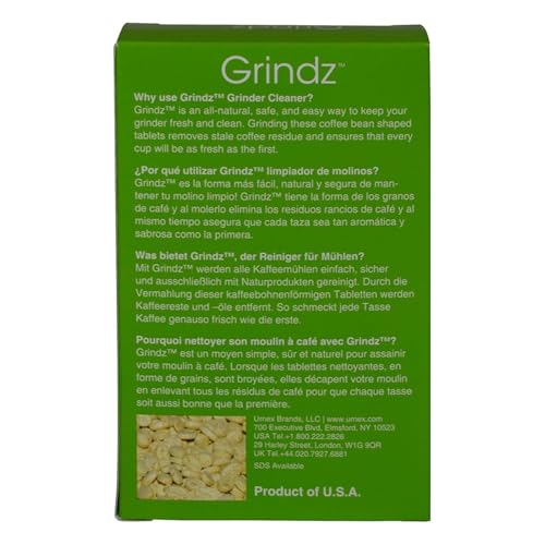 Grindz Professional Coffee Grinder Cleaning Tablets (3 Count)