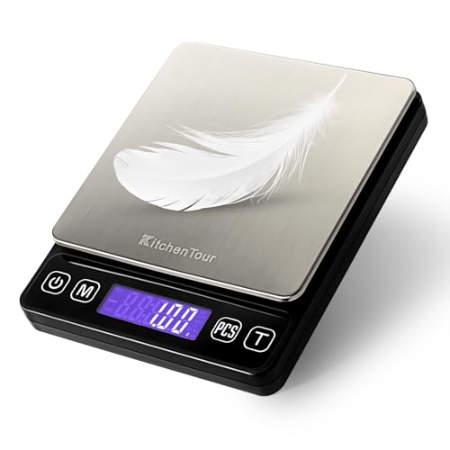 KitchenTour Mini Gram Scale for Coffee