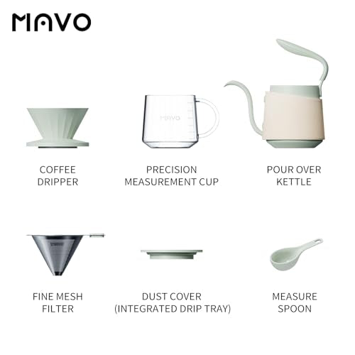 Pour Over Coffee Maker Set