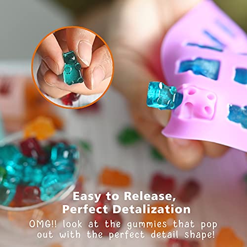 Gummy Bear Molds Silicone 32PCS