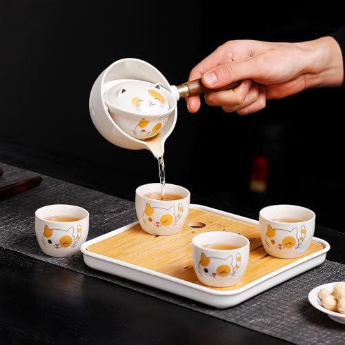 Chinese Tea Set Gongfu Tea set (4 Count)