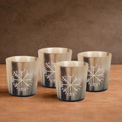 Viking Horn Shot Glasses Set of 12 (12 Count)