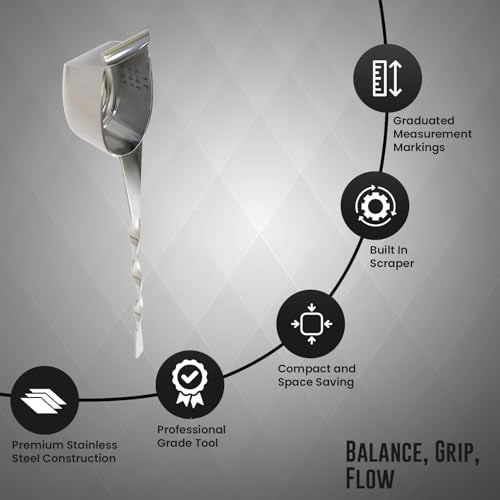 Twist Coffee Spoon Stainless Steel Long Handle Espresso Scoop