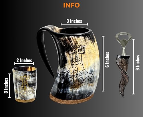 Viking OX Horn Mug