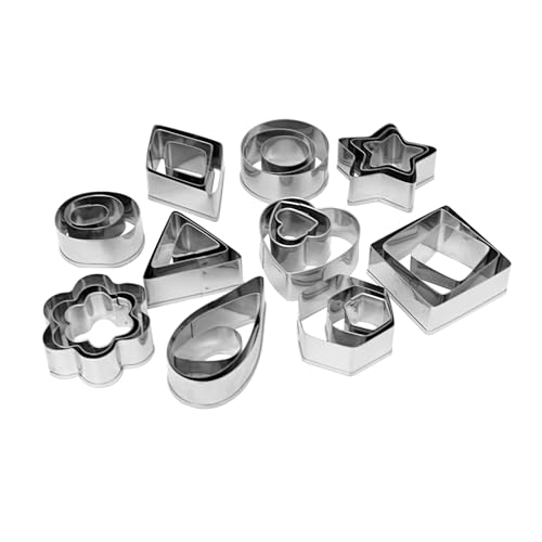 30Pcs Mini Cookie Cutter Set (30 Count)