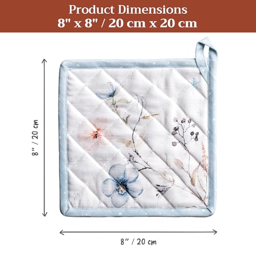 Pot Holders 100% Cotton Potholders (2 Count)