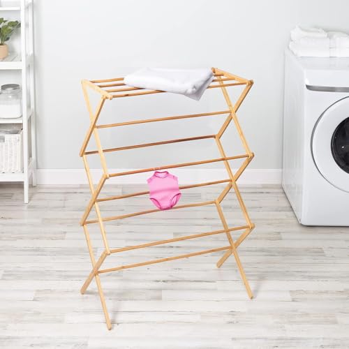 Collapsible Bamboo Drying Rack