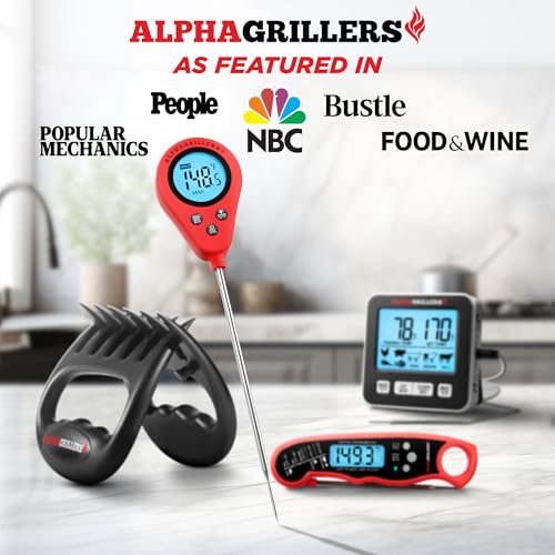 Instant Read Meat Thermometer Digital Probe for Food & Bread