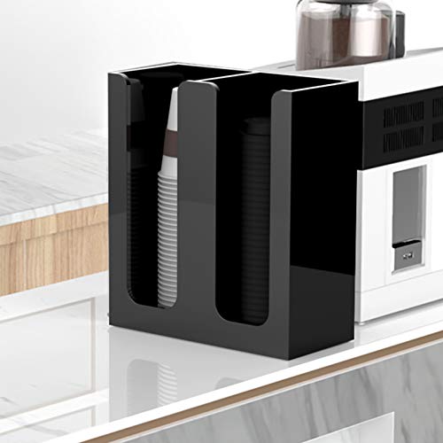 Acrylic Coffee Cup and Lid Storage Organizer Holder