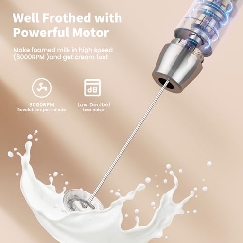 Rechargeable Milk Frother
