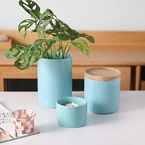 Sweejar Kitchen Canisters Ceramic Food Storage Jar