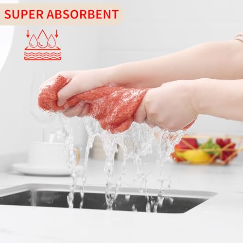 100% Cotton Waffle Weave Kitchen Dish Towels 12 (12 Count)