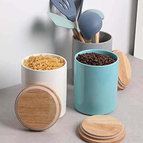 Sweejar Kitchen Canisters Ceramic Food Storage Jar