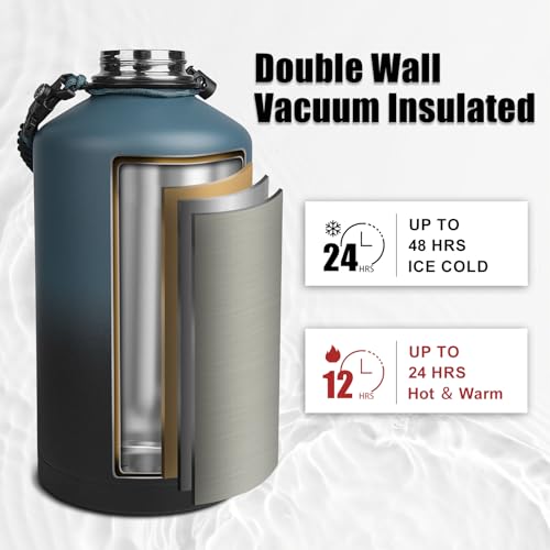 1 Gallon Insulated Water Bottle