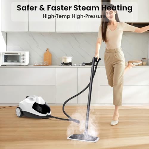 Steam Cleaner 1.5L Steamer for Cleaning Fast Heating 6