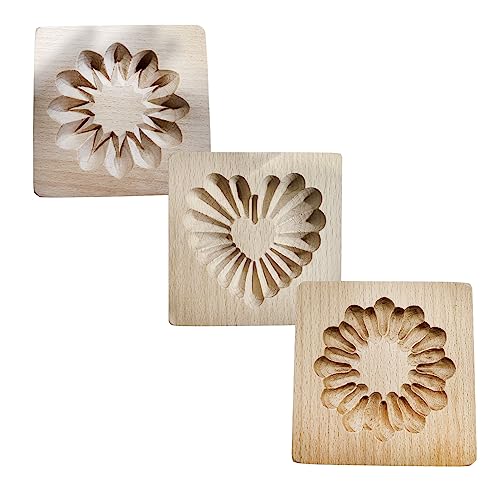 Wooden Cookie Biscuit Mold