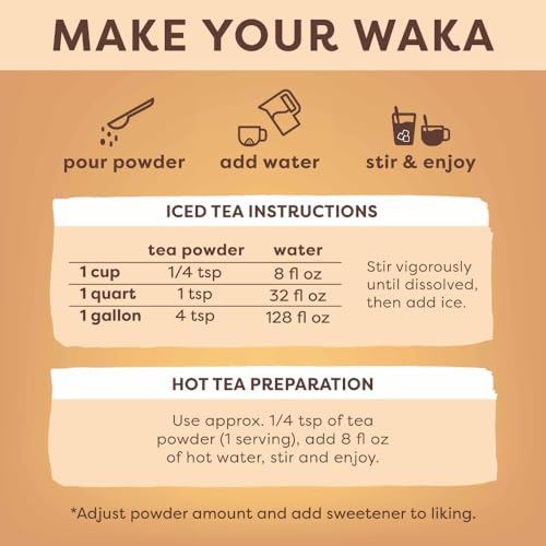 Waka Instant Black Tea Mix (4.5 Ounce)