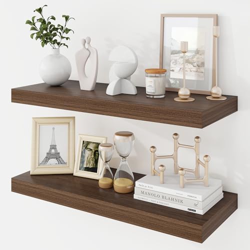 24 Inch Floating Shelves (2 Count)