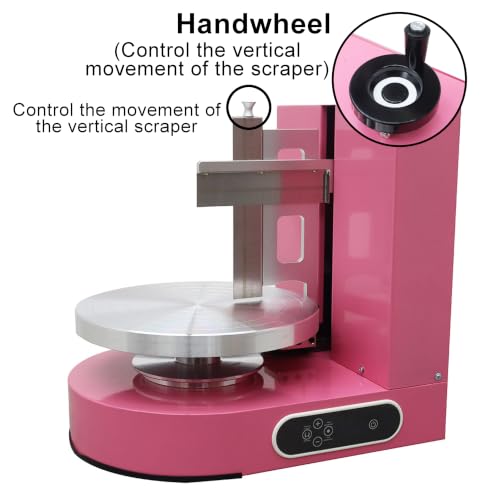 Electric Cake Frosting & Smoothing Machine Stainless Steel 110V