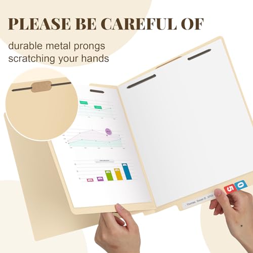 24 Pack Classification Folders
