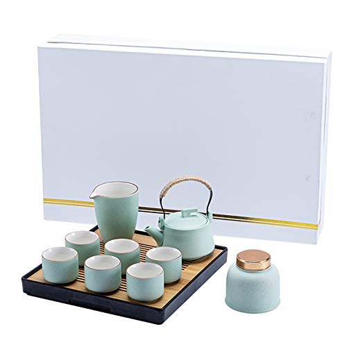 Modern Ceramic Kung Fu Tea Set Teapot Ceremony Office Study Friend Gift