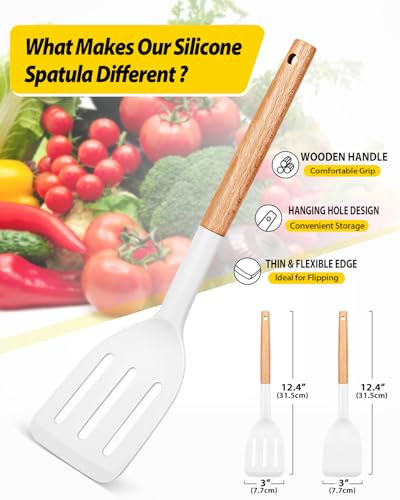 Pack of 2 Silicone Cooking Spatula (2 Count)
