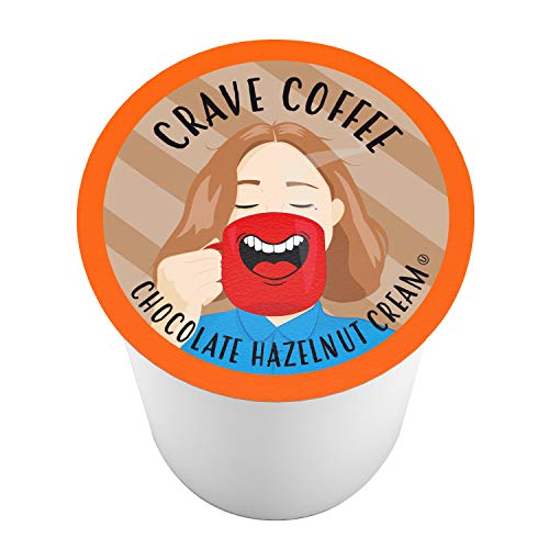 Chocolate Hazelnut Creme Coffee Pods for Keurig K Cup Brewers (100 Count)