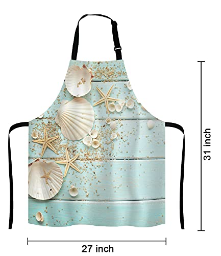 Ocean Beach Funny Apron for Women and Men
