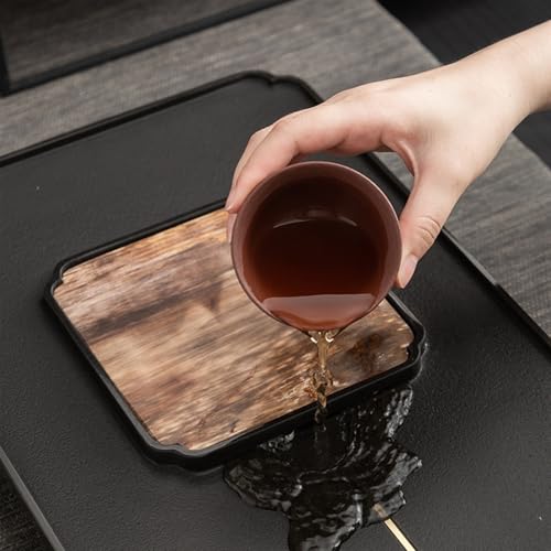 Tea Set Modern Tea Tray Household Small Wooden Fossil Kung Fu Tea Table Exquisite Tea Set Chinese Tea Set