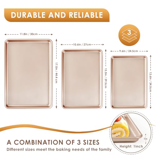 Baking Sheet Pan Set of 3 (3 Count)