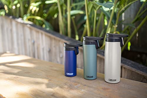 Forge Flow Insulated Stainless Steel Travel Mug Navy