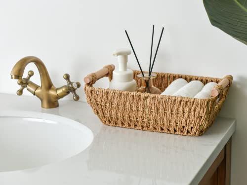 Hand Woven Small Wicker Baskets (2 Count)
