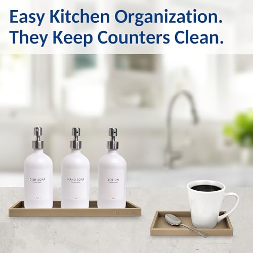 Countertop & Vanity Silicone Tray (2 Count)