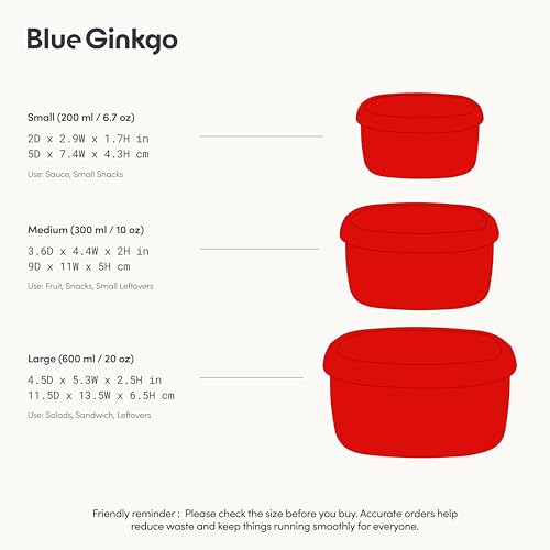 Nesting Silicone Containers (3 Count)