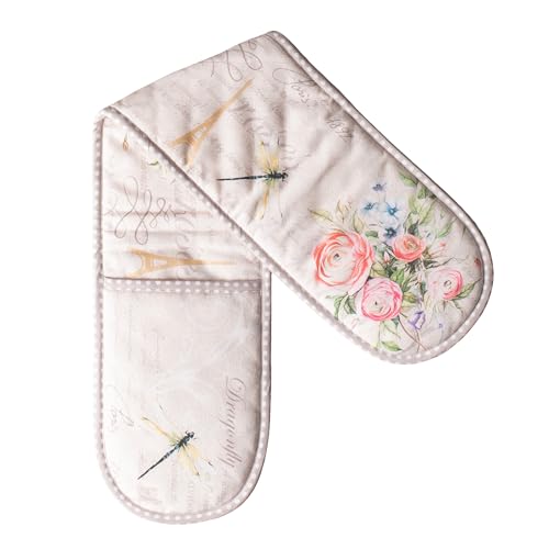 Double Oven Mitts 100% Cotton Double Oven Glove