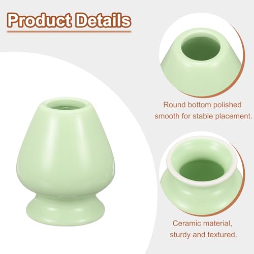 Ceramic Chasen Stand 70mm Matcha Whisk Holder Teas Set Whisks Stand Traditional Matcha Tea Chasen Holder Tea Set Accessories for Tea Tasting