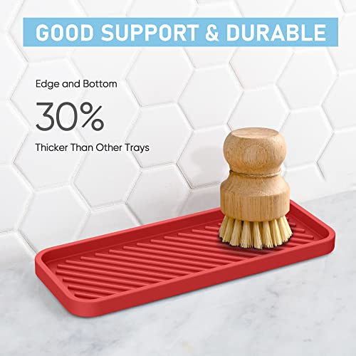Kitchen Silicone Sink Organizer Tray (2 Count)