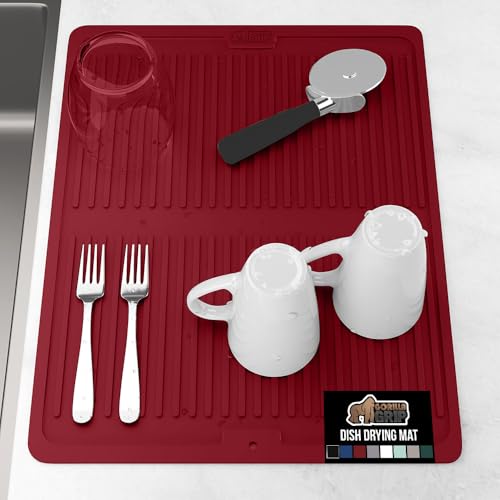 Patented BPA Free Silicone Dish Drying Mat