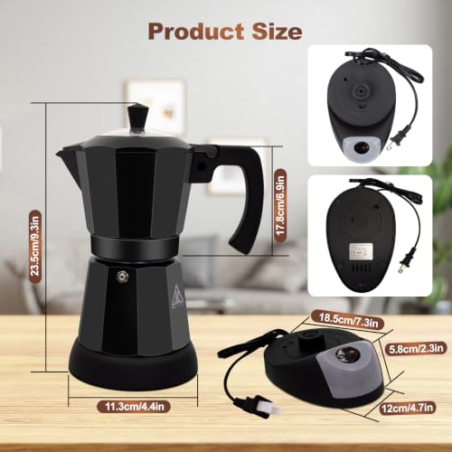 Electric Aluminum Moka Pot 3