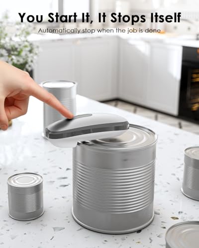 CORE Electric Can Opener_Single Touch Automatic Can Opener for Seniors with Arthritis