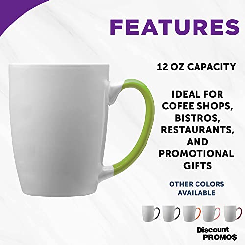 Java Two Tone Coffee Mugs 12 oz. Set of 10 (10 Count)