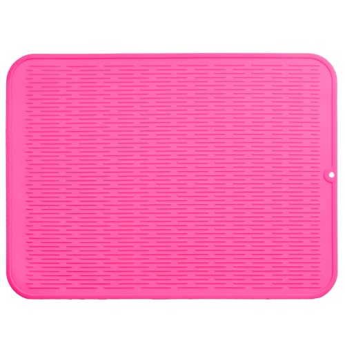 Silicone Dish Drying Mat for Multiple Usage